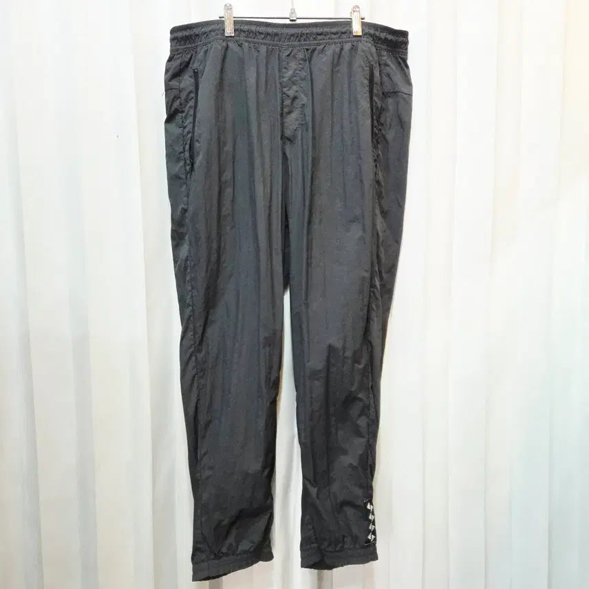 [BUNJANG] Adidas Black Nylon Jogger Pants C652 / 22s 35인치 아디다스 블랙 나일론 조거 밴딩 팬츠 C652
