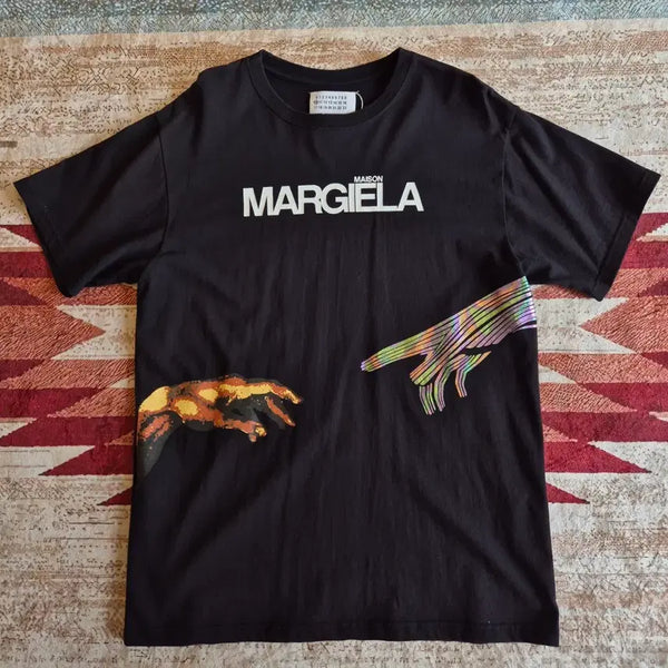 [BUNJANG] Maison Margiela Creation of Adam Graphic T-Shirt / 메종마르지엘라 천지창조 그래픽 반팔 티셔츠 L(100)