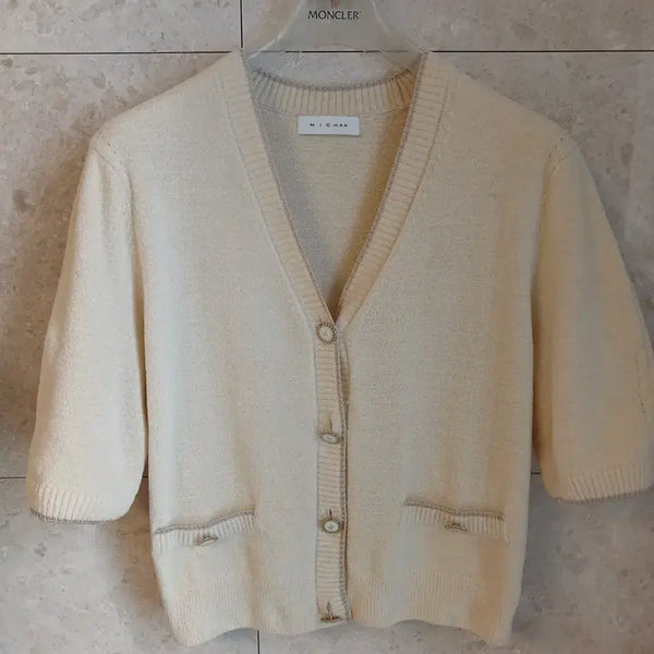 [BUNJANG] Misha Ivory Cardigan / 미샤 가디건