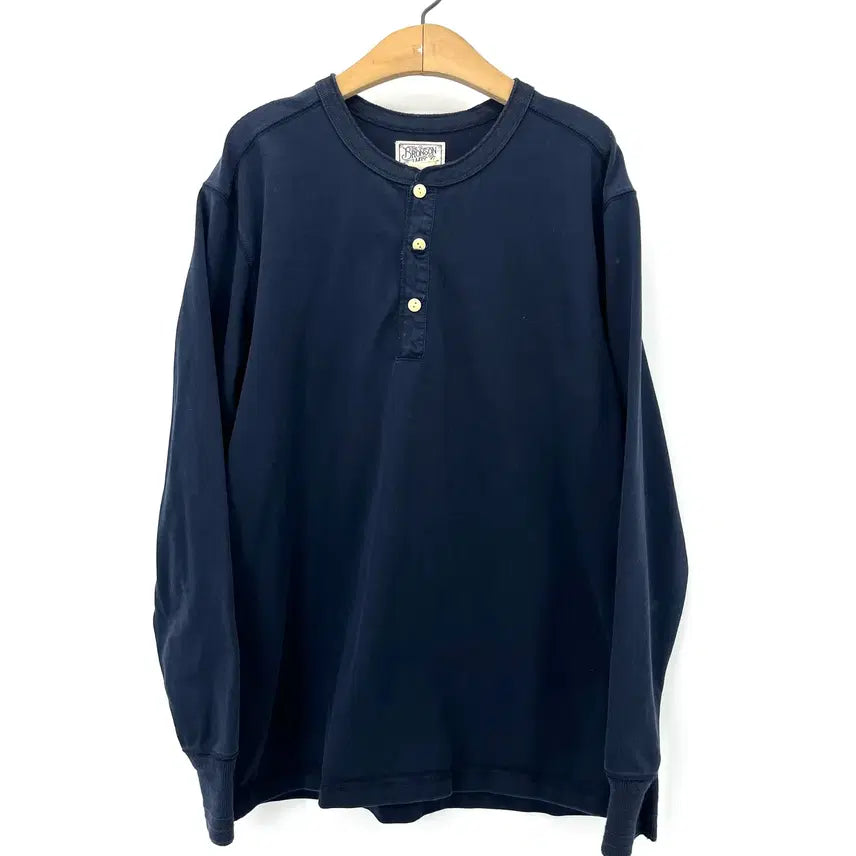 [BUNJANG] BRONSON Henley Neck Long Sleeve / [BRONSON] 브론슨 헨리넥 롱슬리브