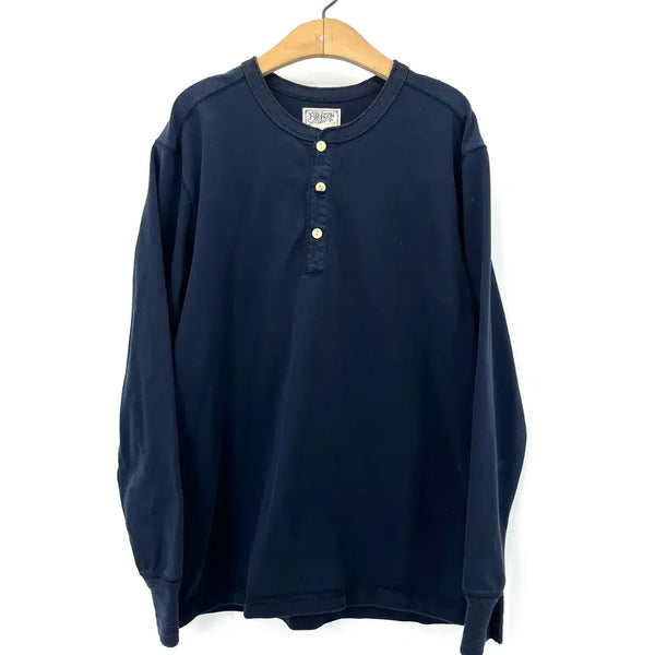 [BUNJANG] BRONSON Henley Neck Long Sleeve / [BRONSON] 브론슨 헨리넥 롱슬리브