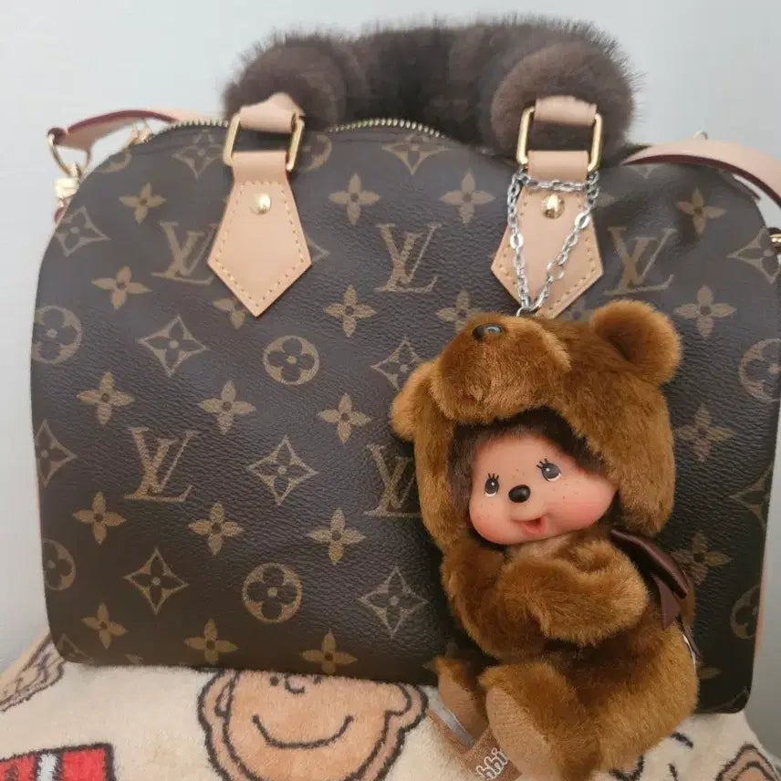 [BUNJANG] Monchhichi Glove Hanger Charm / 몬치치 글로브홀더