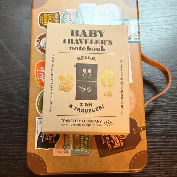 [BUNJANG] Traveler's Factory Notebook Baby Customize Set 20th Anniversary Limited Edition / 트래블러스 팩토리 노트 베이비 커스터마이즈 세트 20주년 기념 한정판