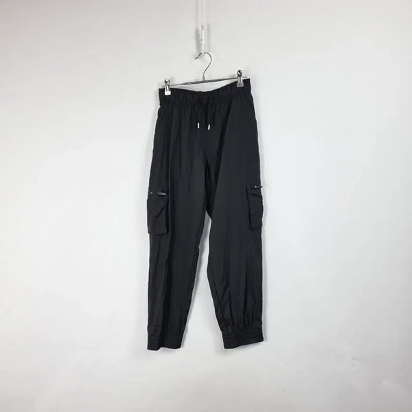 [BUNJANG] Nike Black Nylon Cargo Jogger Pants Women's / 나이키 블랙 나일론 밴딩 카고 조거 팬츠 여 28-30인치 260803