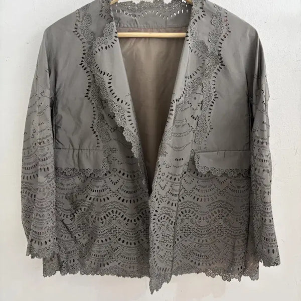 [BUNJANG] Ermanno Scervino Gray P100 Jacket / 에르마노설비노 자켓