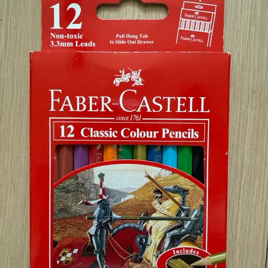 [BUNJANG] Faber-Castell 12-Color Classic Colored Pencils (2007) / 파버카스텔 12색 2007년 고전제품