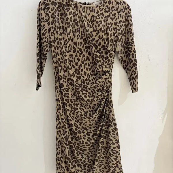[BUNJANG] Seany Brown Lycra S95 Dress Size 2 / Sea ny 드레스