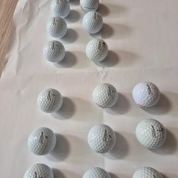 [BUNJANG] Titleist Golf Balls 16-Piece Set / 타이틀리스트 골프공 16개 세트 (상태 깨끗함)