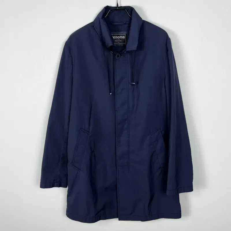 [BUNJANG] Renoma Navy Long Windbreaker Jacket Jumper Men's L XL / 레노마/롱 바람막이 자켓 점퍼 남L XL/라덴