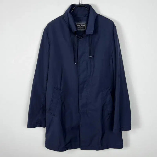 [BUNJANG] Renoma Navy Long Windbreaker Jacket Jumper Men's L XL / 레노마/롱 바람막이 자켓 점퍼 남L XL/라덴