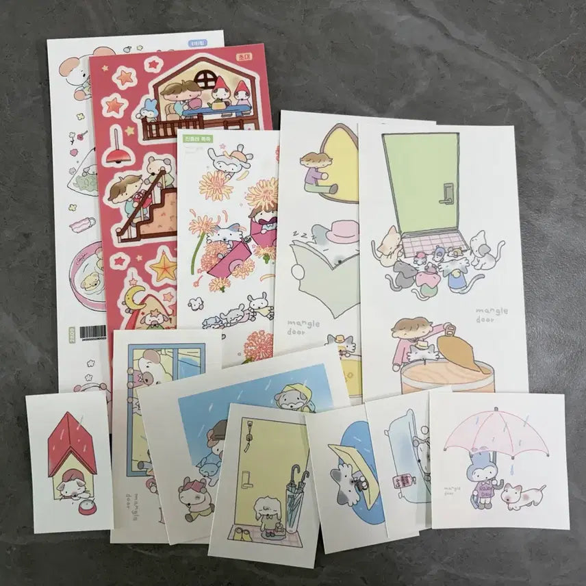 [BUNJANG] Sosohee Eunsae Hyulomdan Deco Sticker Set / 다꾸 스티커 도미 소소히히 은새 슈롬단