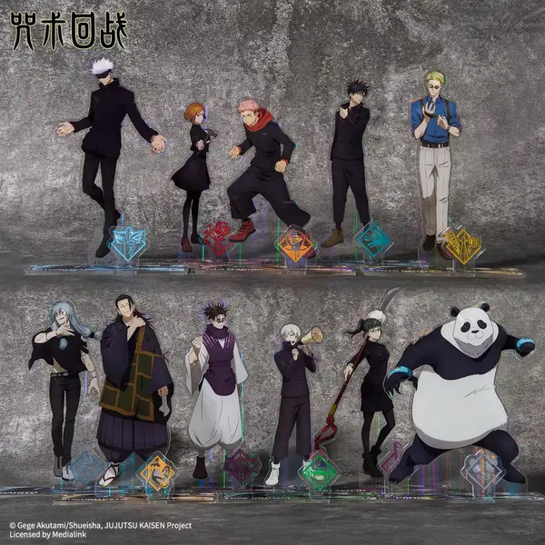 [BUNJANG] Jujutsu Kaisen Acrylic Standee / 주술회전 이타도리 유지 후시구로 메구미 쿠기사키 노바라 고죠 사토루 나나미 켄토 젠인 마키 판다 이누마키 토게 게토 스구루 마히토 쵸소우 아크릴 스탠드