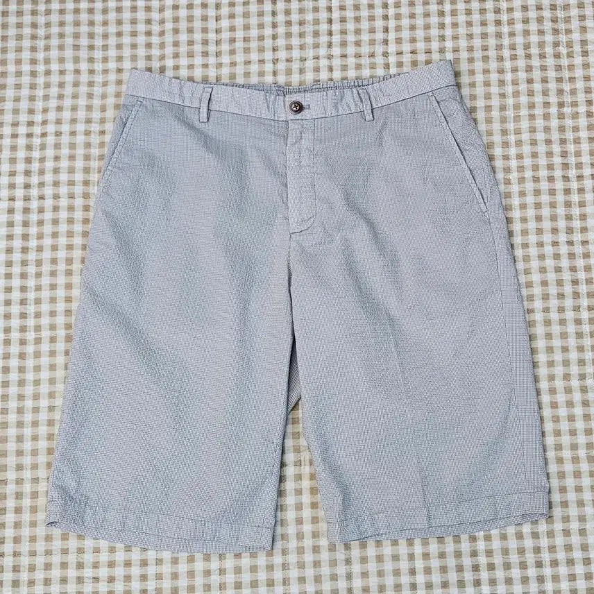 [BUNJANG] Olens Men's Banding Seersucker Shorts / 올젠 밴딩 시어스커 반바지 남자32~33