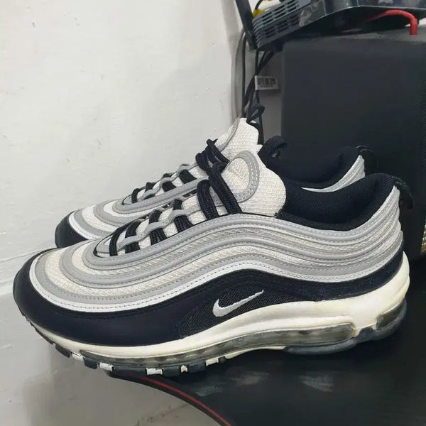 [BUNJANG] Nike Air Max 97 Black White US 8.5 / 나이키 에어맥스 97 검흰265