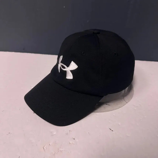 [BUNJANG] Under Armour Logo Black Baseball Cap / 언더아머 로고 블랙 볼캡 모자