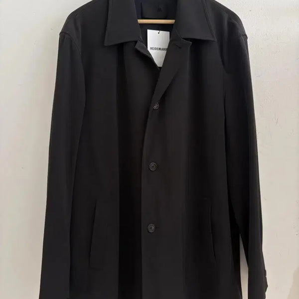 [BUNJANG] Prada Charcoal Wool Blend Coat XL / 프라다 코트