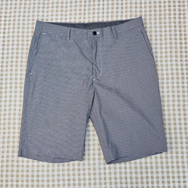 [BUNJANG] Uniqlo Gingham Check Stretch Shorts Size 32 / 유니클로 깅엄체크 스판 반바지 남자32