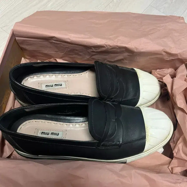[BUNJANG] Miu Miu Ballet Flats Size 37 / (정품) 미우미우 단화 (37)