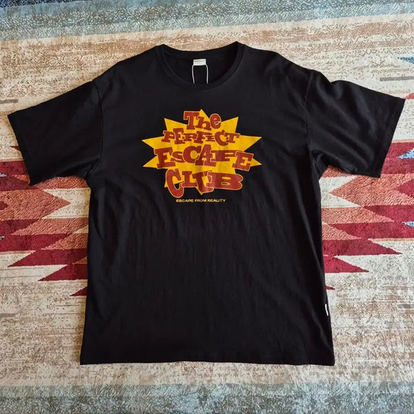 [BUNJANG] Escape from the Perfect Escape Club Big Printing T-Shirt (L/100) / 이스케이프프롬 더 퍼펙트 이스케이프클럽 빅프린팅 반팔 티셔츠 L(100)