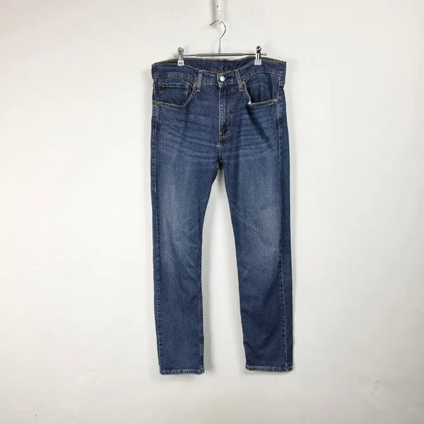 [BUNJANG] Levi's 502 Medium Blue Wash Stretch Denim Pants Men's 36 Inch / 리바이스 502 중청 워싱 스판 데님 팬츠 남 36인치 260803