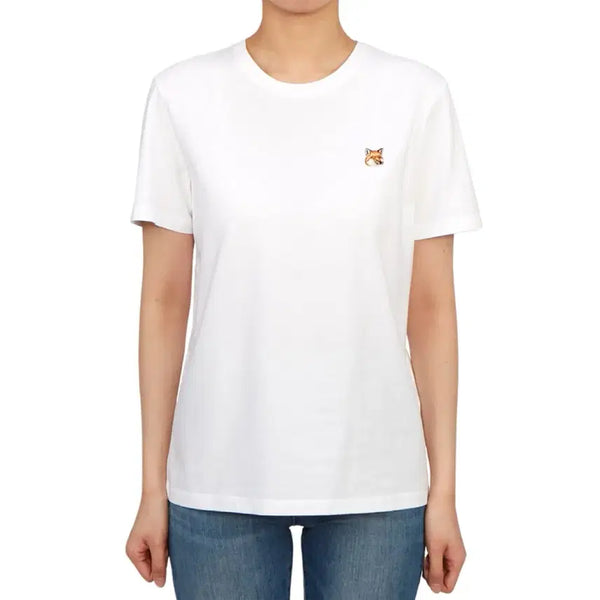 [BUNJANG] Maison Kitsuné Fox Head Women's Short Sleeve T-Shirt XS / [정품] 메종키츠네 폭스헤드 여성용 반팔티 xs