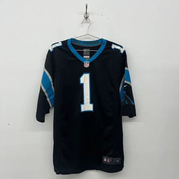 [BUNJANG] Carolina Panthers Number One Black NFL Jersey Men's L / NFL 캐롤라이나 팬더스 넘버원 블랙 유니폼 남성L
