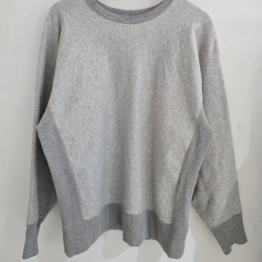 [BUNJANG] Kaptain Sunshine Crewneck Sweatshirt Grey Size 38 / 캡틴선샤인 맨투맨