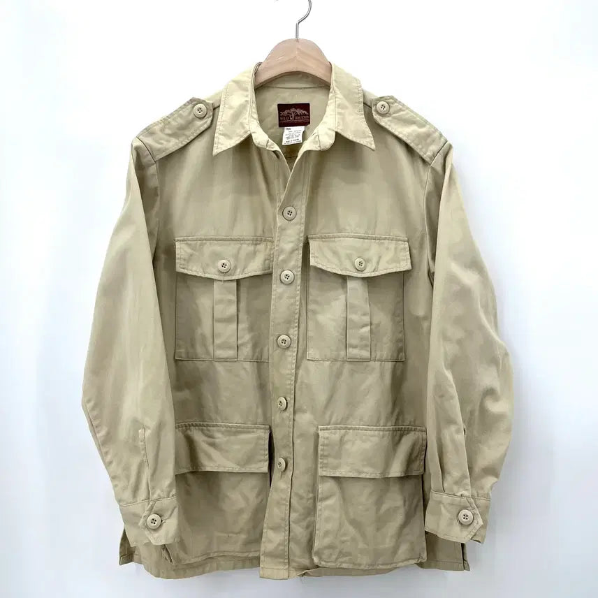 [BUNJANG] Houston Utility Bush Shirt Jacket Beige / [Houston] 휴스턴 유틸리티 부쉬 셔츠 자켓