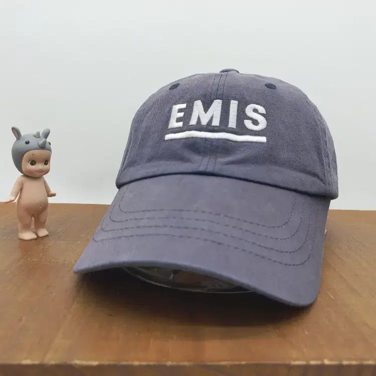 [BUNJANG] EMIS Daily Baseball Cap Navy / 이미스 EMIS 연예인 착용 데일리 야구 모자 볼캡 네이비