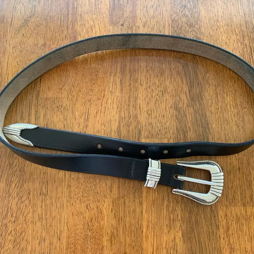 [BUNJANG] Flathead Chrome Axel Western Belt / 플랫헤드 크롬악셀 웨스턴 벨트