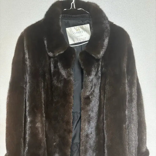[BUNJANG] Geunhwa Furs Blackglama Mink Jacket / 근화모피 블랙그라마밍크 66