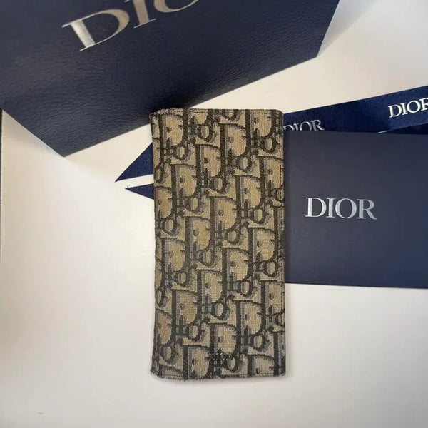 [BUNJANG] Dior Oblique Jacquard Long Wallet / [최저가/상태최고] 디올 오블리크 자카드 장지갑