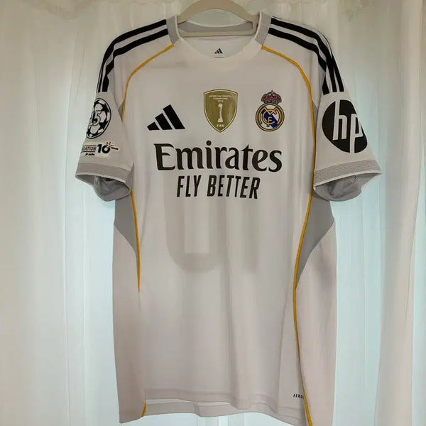 [BUNJANG] 25-26 Real Madrid Mbappé Jersey (Official) / 25-26 레알마드리드 음바페 유니폼 (올 오피셜)