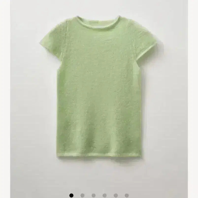 [BUNJANG] Shop Gede Fairy Mock Neck Knit Mint / 샵게드 Ged fairy mock neck knit