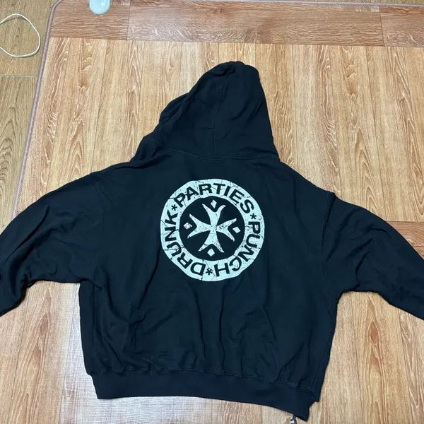 [BUNJANG] Punch Drunk Paddies Hooded Zip-Up Size 3 / 펀치드렁크파티즈 후드집업 3