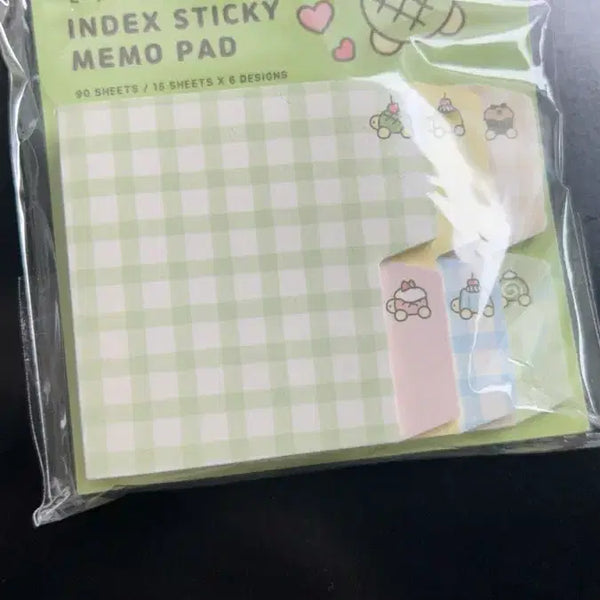 [BUNJANG] Turtle Index Sticky Notes / 아트박스 거북이 인덱스 점착 메모지