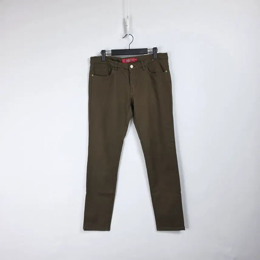 [BUNJANG] Dickies Khaki Slim Fit Spandex Skinny Jeans Women's Size 32 / 디키즈 카키 슬림핏 스판 스키니진 여 32인치 260803