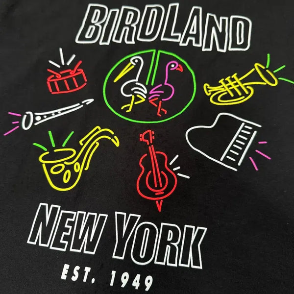 [BUNJANG] Birdland New York Jazz Club T-Shirt XL Black / 뉴욕 재즈바 버드랜드 티셔츠 XL
