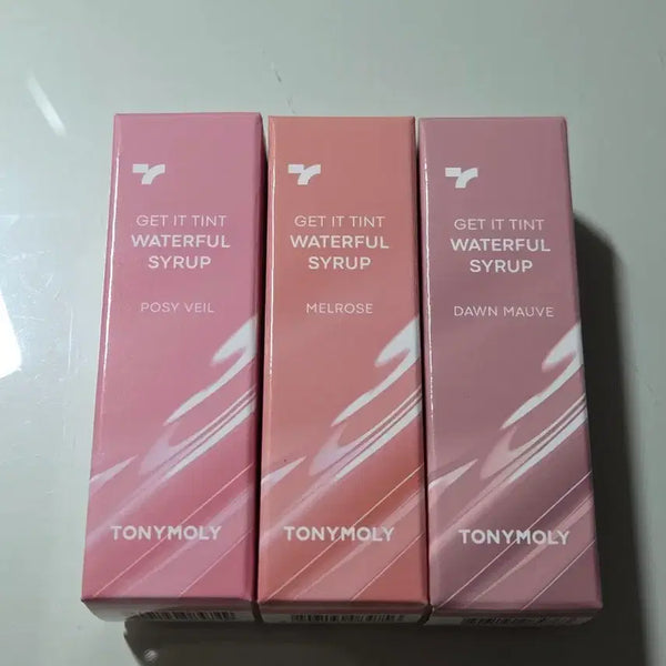 [BUNJANG] Tonymoly Get It Tint Waterful Syrup (Poise Veil/Melrose/Dawn Mobe) Lip Tint / [새상품] 토니모리 겟잇틴트 워터풀 시럽 (포지 베일/멜로즈/던 모브)