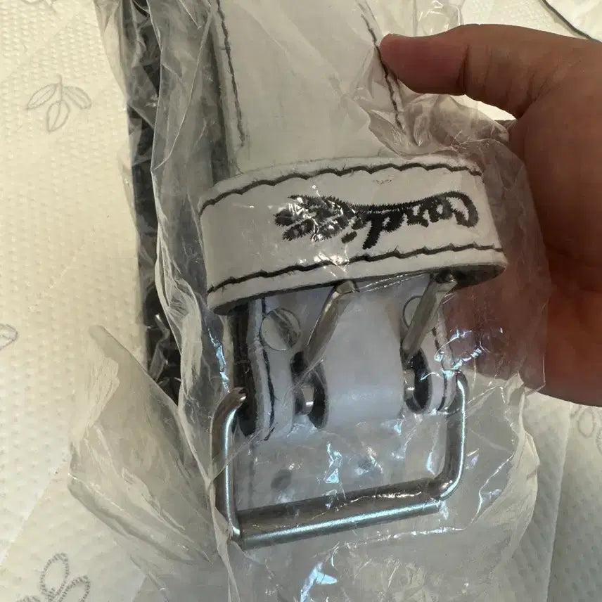 [BUNJANG] Cardillo Belt White S New / 카딜로 벨트 화이트 s 새제품