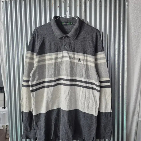 [BUNJANG] Beanpole Men's Polo Long Sleeve T-Shirt Size 100 / 100 빈폴 남성 폴로 긴팔 티