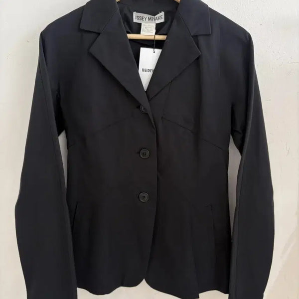 [BUNJANG] Issey Miyake Jacket Dark Charcoal / 이세이미야케 자켓