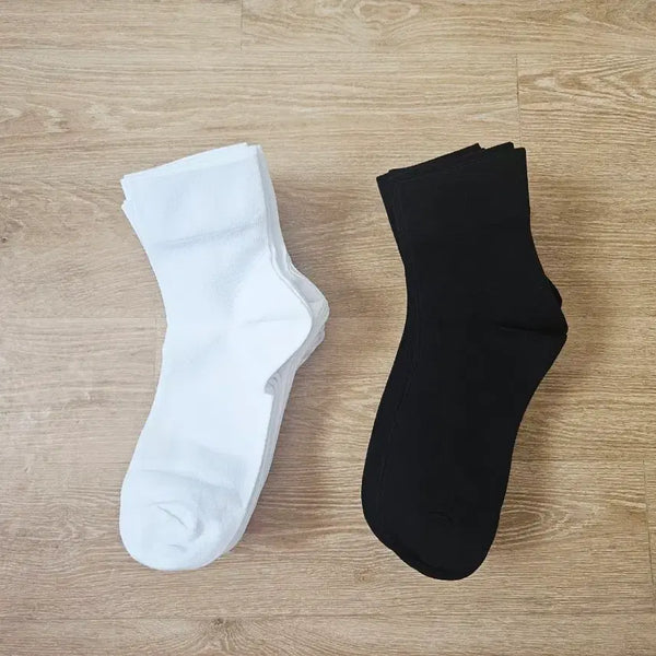 [BUNJANG] Men's Cotton Socks (10 Pairs) / 남성 양말 1묶음 10켤레