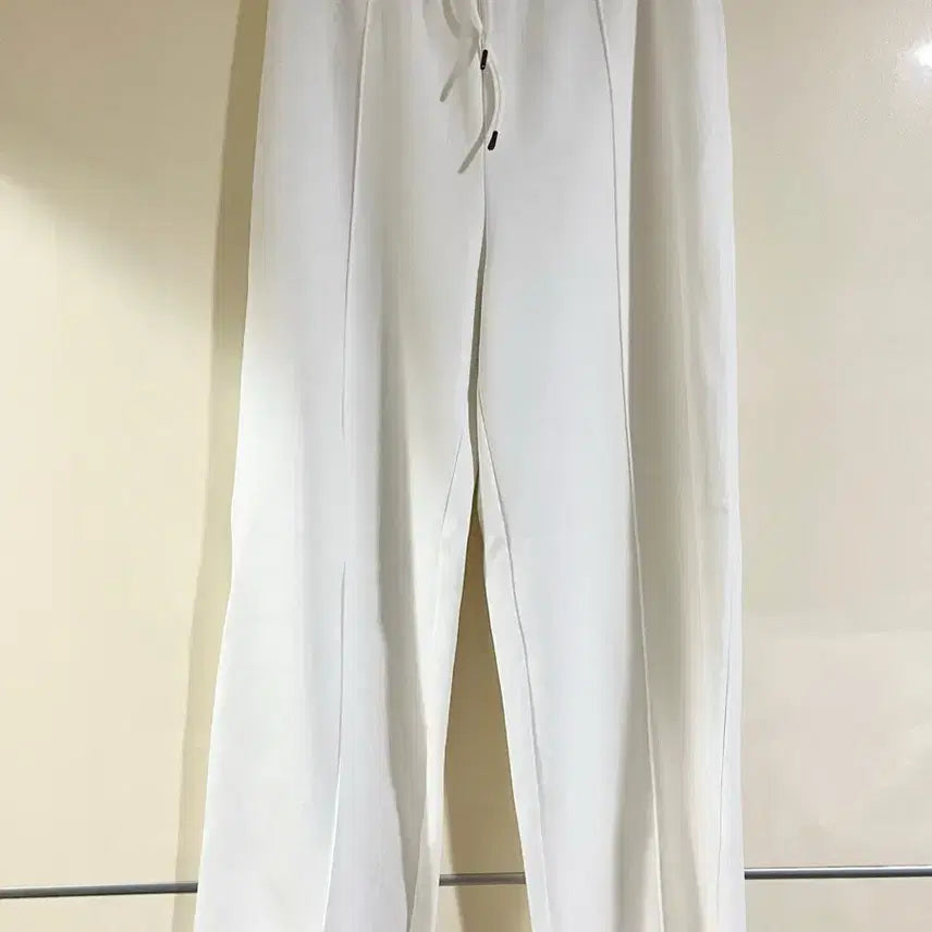 [BUNJANG] H&M Straight Wide Pants White / H&M 에이치엔엠 스트레이트 와이드 팬츠 화이트