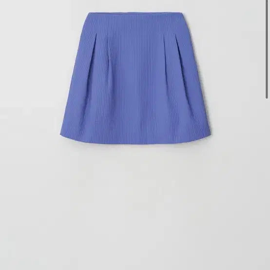 [BUNJANG] Atelier Edition Pintuck Volume Skirt / 아뜰리에 에디션 핀턱 볼륨 스커트 퍼플 블루