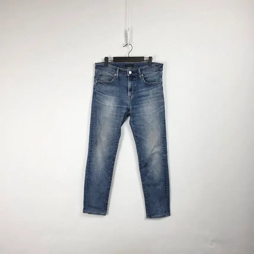 [BUNJANG] Uniqlo Skinny Fit Stretch Denim Jeans (Men's 33-inch) / 유니클로진스 연청 워싱 스판 스키니진 남 33인치 260803