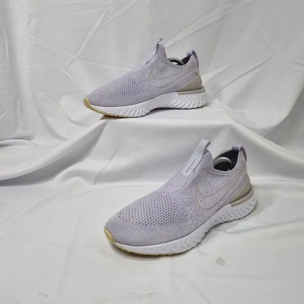 [BUNJANG] Nike Epic Phantom React Flyknit Lavender Sneakers / 두하빈티지 255 나이키 에픽 팬텀 리액트 플라이니트 라벤서 스니커즈