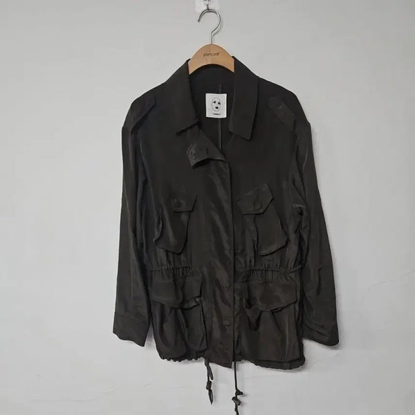 [BUNJANG] Tomboy Modern Khaki Safari Jacket / 톰보이 모던한 카키색 야상 점퍼