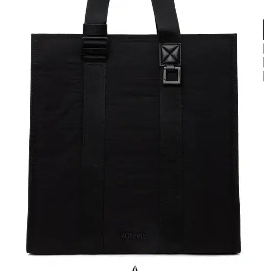 [BUNJANG] Jacquemus Black Canvas Tote Bag / (os) 자크뮈스 토트백