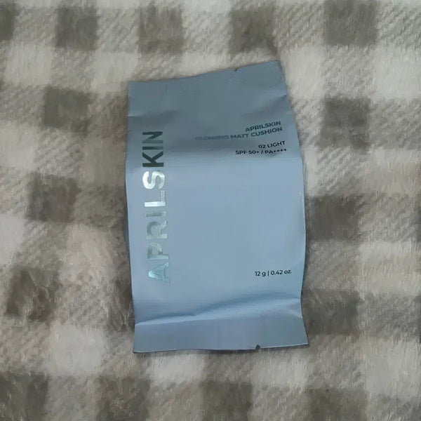 [BUNJANG] Aprilskin Glowing Matte Cushion 02 Light (21) / 에이프릴스킨 글로잉매트 쿠션 02라이트 21호